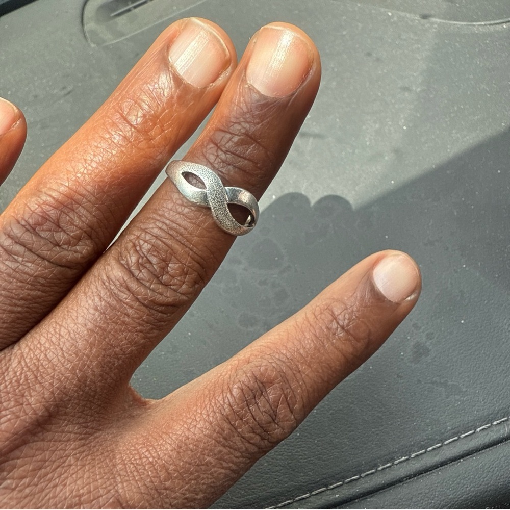 Silver Infinity Ring - image 3